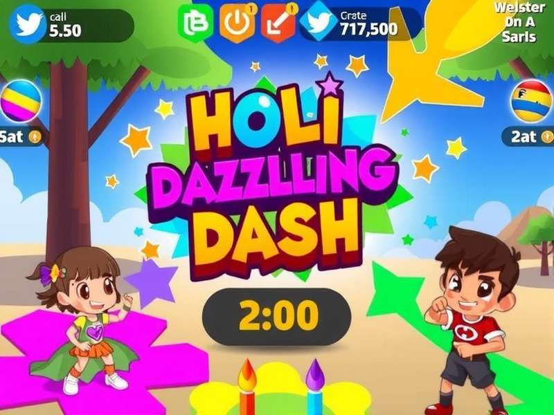 Holi Dazzling Dash Indian player community Holi Dazzling Dash Player Community